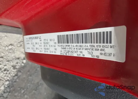 2010 Dodge Dakota Bighorn/Lonestar z USA, uszkodzony, nr VIN 1D7CW3BP1AS217477